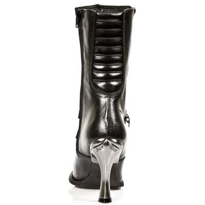  NOMADA NEGRO, MALICIA 2 GOMA NEGRA TACON CARIBE ACERO New Rock M.9037-S1  5