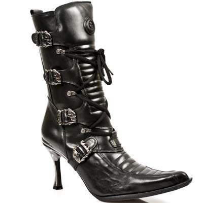  ITALI NEGRO, NOMADA NEGRO, MALICIA GOMA 2 TACON CARIBE New Rock M.9375-S1  2