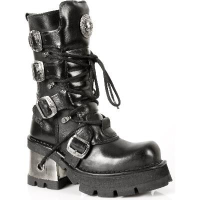  ITALI Y NOMADA NEGRO, PLANING NEGRO M8 ACERO OR Y CAN New Rock M.373-S3  2