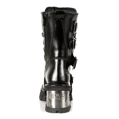  ITALI Y NOMADA NEGRO, PLANING NEGRO M8 ACERO OR Y CAN New Rock M.373-S3  5
