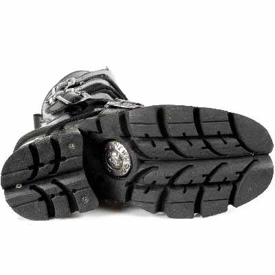  ITALI Y NOMADA NEGRO, PLANING NEGRO M8 ACERO OR Y CAN New Rock M.373-S3  6