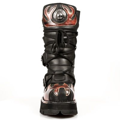  ITALI NEGRO Y PULIK FUEGO, PLANING NEGRO M8 ACERO O Y CA New Rock M.543-S1  3