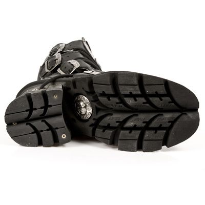  ITALI NEGRO Y PULIK FUEGO, PLANING NEGRO M8 ACERO O Y CA New Rock M.543-S1  6