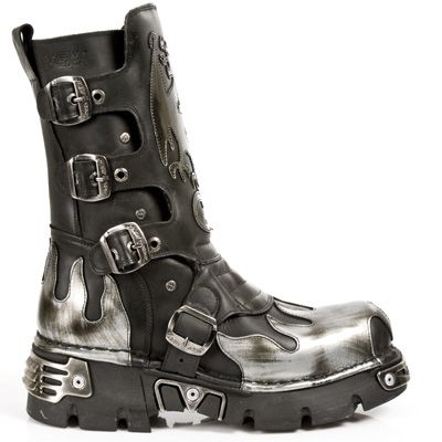  ITALI NEGRO Y ANTIC ACERO, REACTOR NEGRO TOBERAS New Rock M.600-S1  1