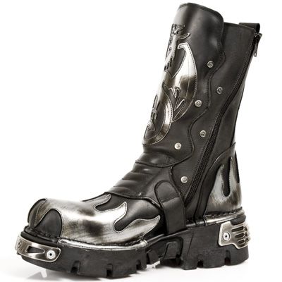  ITALI NEGRO Y ANTIC ACERO, REACTOR NEGRO TOBERAS New Rock M.600-S1  4
