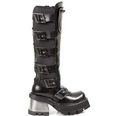  PULIK NEGRO Y LYCRA NEGRA, PLANING NEGRO M8 ACERO New Rock M.771-S1  1