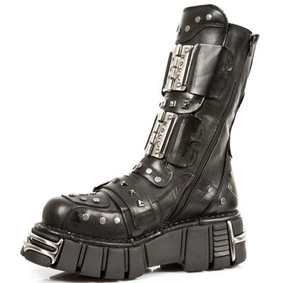  PULIK E ITALI NEGRO, TOWER NEGRO ACERO New Rock M.794-S1  4