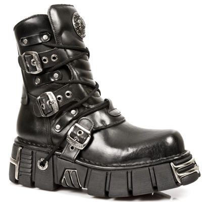  ITALI NEGRO, TOWER NEGRO ACERO ORIFICIO New Rock M.1010-S1  2