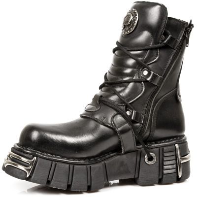  ITALI NEGRO, TOWER NEGRO ACERO ORIFICIO New Rock M.1010-S1  4