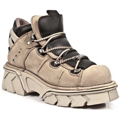  NOBUCK SAPELI CHEYENNE MORO TECHNO CUERDA New Rock M.106-R13  2