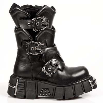  ITALI NEGRO, PULIK ACERO, TOWER NEGRO ACERO New Rock M.740-R1  1