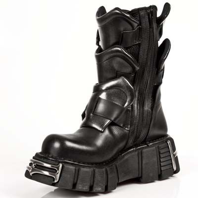  ITALI NEGRO, PULIK ACERO, TOWER NEGRO ACERO New Rock M.740-R1  4