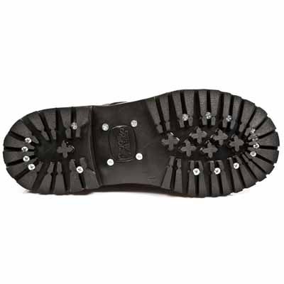  ANTIK NEGRO, GOOYEAR WELT BLACK New Rock WARRIOR-3  6