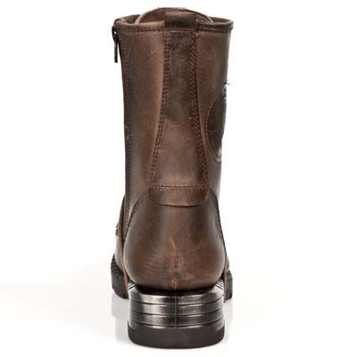  GALIA CUERO, MOTOROCK MARRON TACON ACERO New Rock M.MR001-R8  5