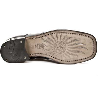  ANTIK NEGRO, SUELA SOL H 917 CUER-MEZ,PLATAF. CERCO L New Rock M.2802-S1  7