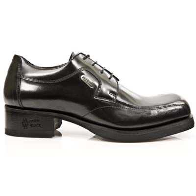  ANTIK NEGRO, SUELA SOL H 917 CUERO ME PLAT.CERCO LIS New Rock M.2803-S1  1