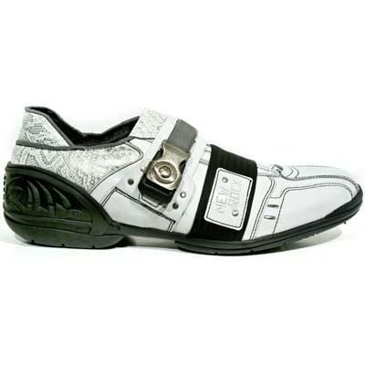  NAPA BLANCA, CHAROL STUCO BLANCO, SERPIENTE BLANCA P New Rock M.8147-R3  1