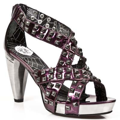  METALLIC LILA, PLATAFORMA TACON ROCK ACERO New Rock M.5002-S2  2