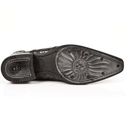  COCO GRIS BRILLO, VIP-1 NEGRO TACON ACERO New Rock M.2260-R6  5