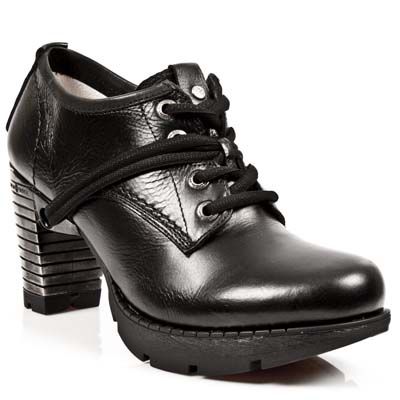  NOMADA NEGRO, TRAIL NEGRO TACON ACERO3 New Rock M.TR011-S1  2