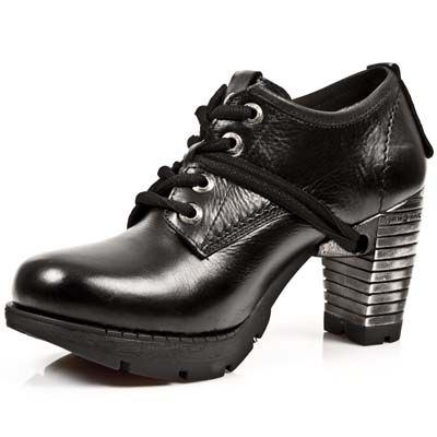  NOMADA NEGRO, TRAIL NEGRO TACON ACERO3 New Rock M.TR011-S1  4