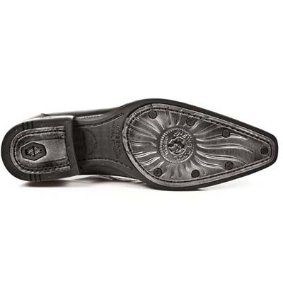  ANTIK NEGRO, VIP-1 SUELA ACERO,TACON ACERO New Rock M.NW110-S1  6