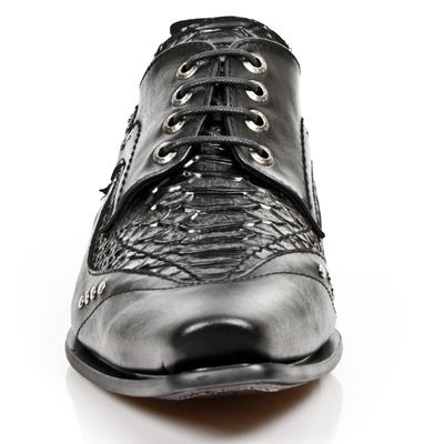  NOMADA NEGRO PITON NEGRO VIP1 NEGRO SUELA ACERO New Rock M.NW119-C1  4