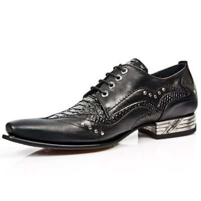  NOMADA NEGRO PITON NEGRO VIP1 NEGRO SUELA ACERO New Rock M.NW119-C1  5