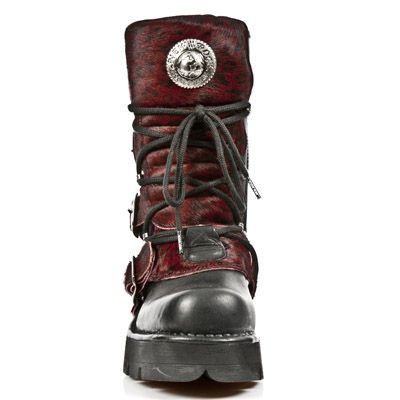  ITALI NEGRO PELO LEOPARDO ROJO PLANING NEG NEW M3 New Rock M.373-C46  4