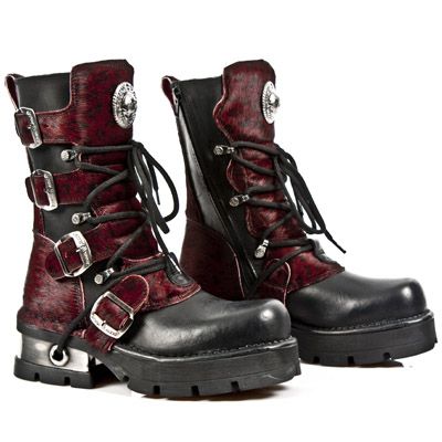  ITALI NEGRO PELO LEOPARDO ROJO PLANING NEG NEW M3 New Rock M.373-C46  9