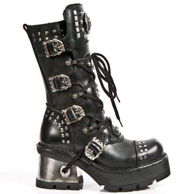  NOMADA NEGRO, ITALI NEGRO, PLANING NEGRO M8 ACERO New Rock M.1029-S1  2