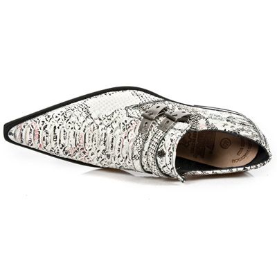  PITON BLANCO NEGRO SUELA SOL M2 ACERO New Rock M.2246-S11  8