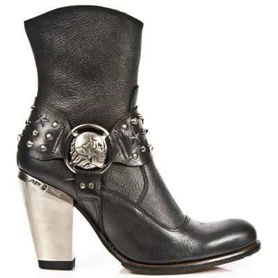  BUFALO NEGRO, SUELA SPAY T.BULL ACERO New Rock M.7988-S5  1