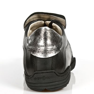  M.8122-S50 NOMADA NEGRO ITALI NEGRO BOX PLANE ABS NEG BORD N New Rock M.8122-S50  6