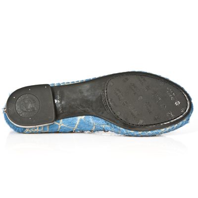  M.BL006-R2 PELO COCO AZUL PIEL VIVO NEGRO TPU NEGRO BAILARIN New Rock M.BL006-R2  7