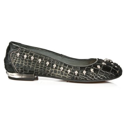  M.BL006-R4 PELO COCO NEGRO VIVO NEGRO TPU NEGRO BAILARINAS T New Rock M.BL006-R4  2