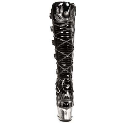  M.DEVIL003-S2 CHAROL NEGRO, BOX PLANE, DEVIL ACERO-NEGRO New Rock M.DEVIL003-S2  4