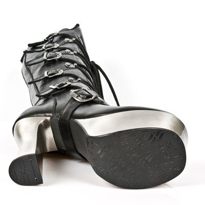  M.DK012-S1 ITALI NEGRO, NOMADA NEGRO, DARK METAL TACON ACERO New Rock M.DK012-S1  6