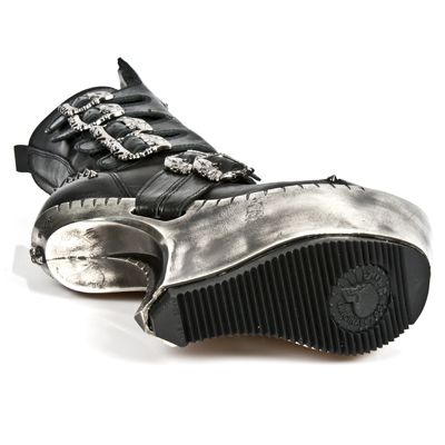  NOMADA NEGRO, ITALI NEGRO, PLATAF.EXTREME ACERO New Rock M.EXT005-S1  8