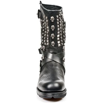  BUFALO NEGRO ENCOGIDO MOTOROCK NEGRO TACON ACERO New Rock M.MR020-S1  4