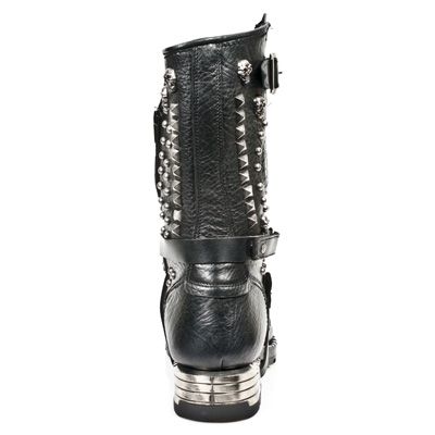  BUFALO NEGRO ENCOGIDO MOTOROCK NEGRO TACON ACERO New Rock M.MR020-S1  6