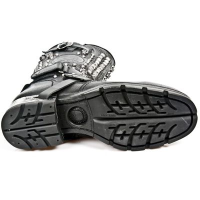  BUFALO NEGRO ENCOGIDO MOTOROCK NEGRO TACON ACERO New Rock M.MR020-S1  7