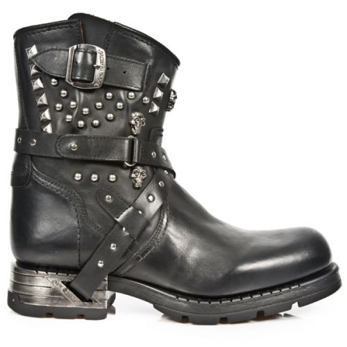  M.MR021-R1 ITALI NOMADA NEGRO MOTOROCK NEGRO TACON ACERO New Rock M.MR021-R1  1