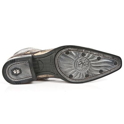  SNAKE CUERO VIP1 NEGRO SUELA ACERO TACON VIP ACE New Rock M.NW121-R12  7