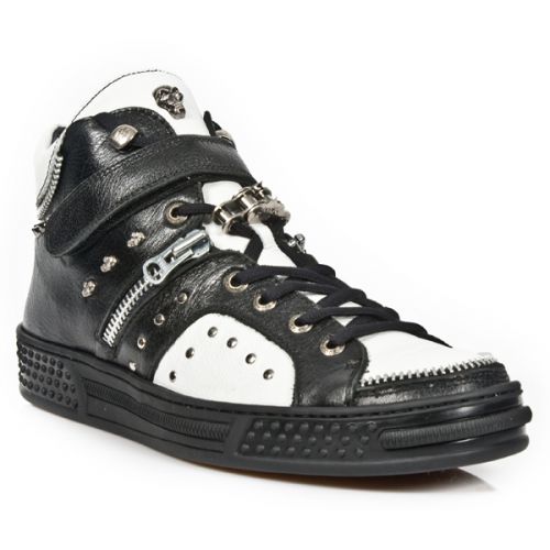  SOFT NEGRO NAPA BLANCA PISA NEGRO New Rock M.PS008-R2  3
