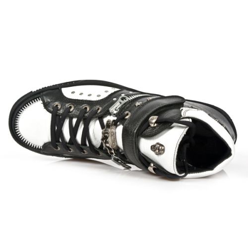 SOFT NEGRO NAPA BLANCA PISA NEGRO New Rock M.PS008-R2  8