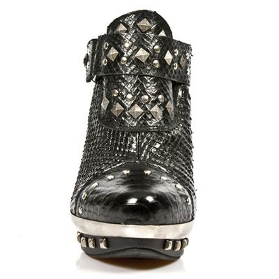  M.PUNK042-R3 PITON NEGRO PUNK ACERO PIR T RECICLE OREJAS New Rock M.PUNK042-R3  4