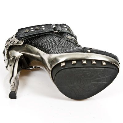  M.PUNK042-R3 PITON NEGRO PUNK ACERO PIR T RECICLE OREJAS New Rock M.PUNK042-R3  7