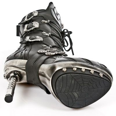  TALI NEGRO, PULIK ACERO, PUNK CALAVERAS,CANYO New Rock M.PUNK049-S2  7