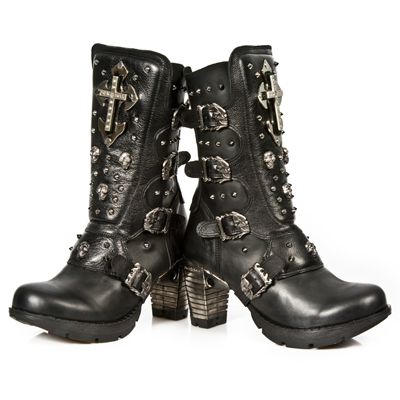  ITALI NOMADA NEGRO TRAIL NEGRO ACERO New Rock TR018-S1  9